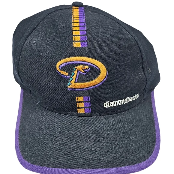 Vintage 90s Arizona Diamondbacks Strapback Hat Baseball Cap Logo 7 NWT NOS *RARE